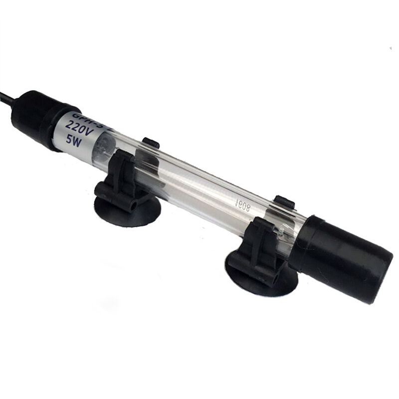 Lampe UV Aquarium Stérilisateur 11W Submersible Imperméable Anti Algue Lumière Stérilisateur UV pour Aquarium Eau Désinfection Nettoyage 220-240V