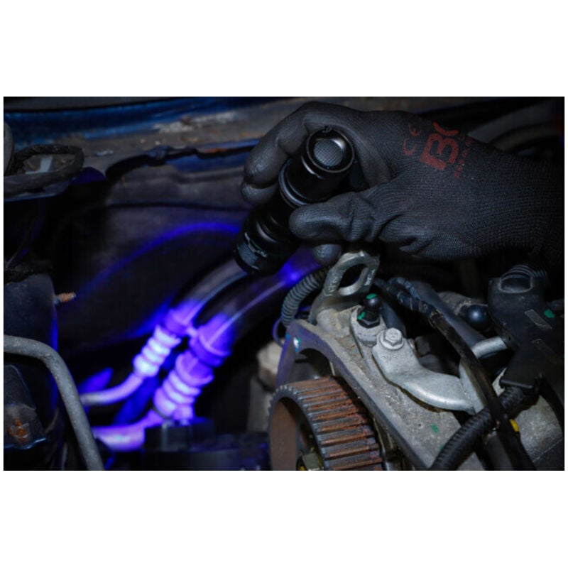 Bgs Technic - Jeu de lampes de poche uv de détection de fuites avec accessoires Pour systèmes de climatisation