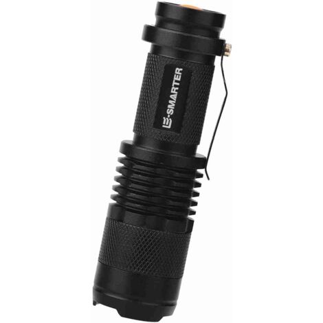 Lampe UV LED Torch 365nm Flashlight Inspection Ultraviolet Noir Alliage Aluminium