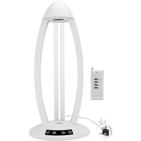 Lampe UV portable anti-acariens avec télécommande pour maison et école - Prise UK