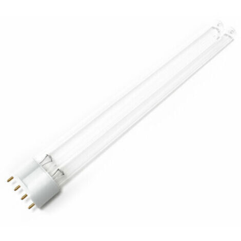 Lampe UV pour bassin，Lampe UV 36W Stérilisateur Tube UV-C,2G11-36W-410MM