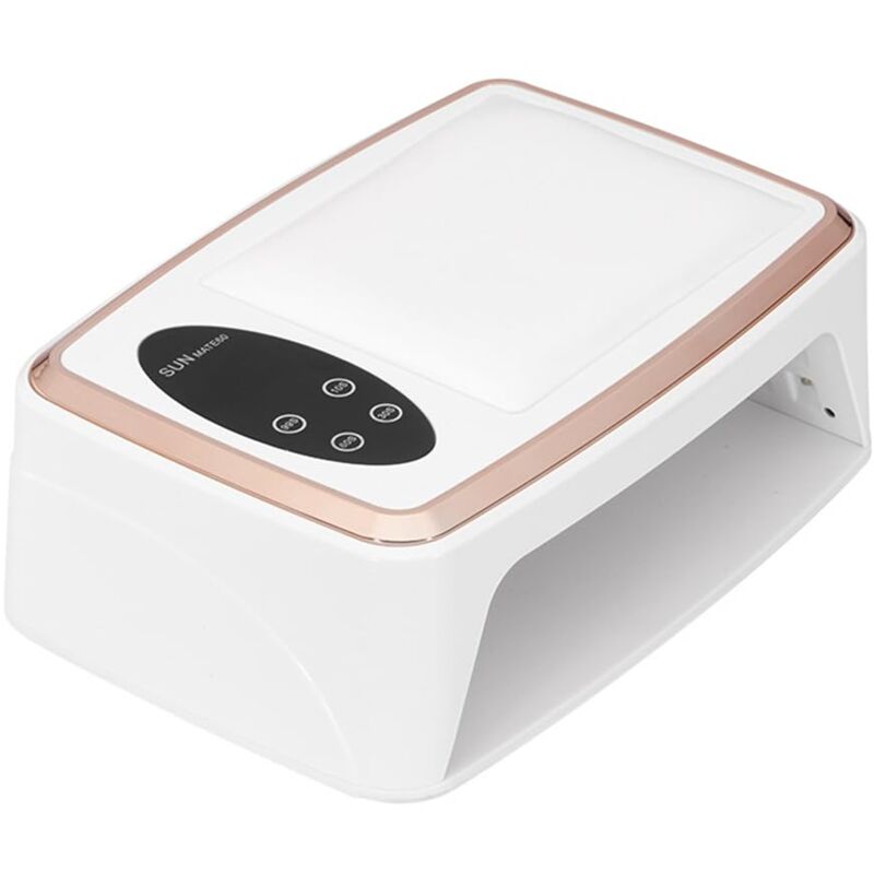 Sjqka - Lampe uv sèche-ongles 380W 90 led, pour guérir tous les vernis à ongles en Gel avec détection de mouvement, manucure et pédicure, prise