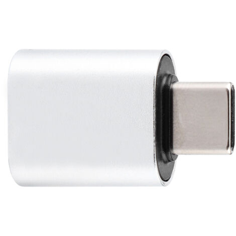 Lampe UVC LED portable pour téléphone, lumière ultraviolette mini USB, compatible Android, interface argentée
