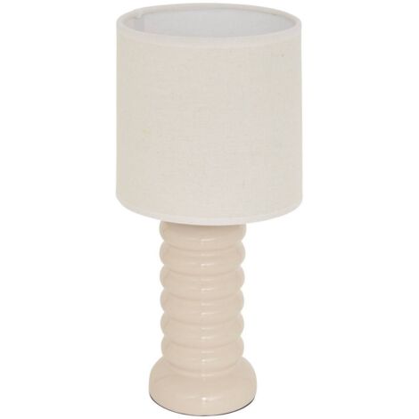Lampe Vinas beige H33cm - Atmosphera créateur d'intérieur