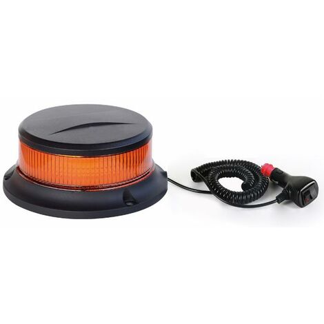Lampeggiante LED serie Atena a LED 12-24v base flessibile con montaggio ad  asta