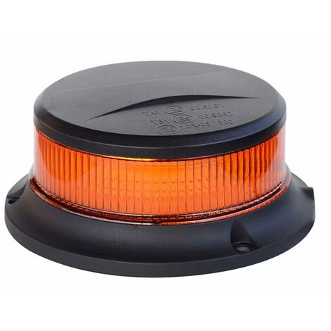 Lampeggiante a 18 LED 12-24V base piana