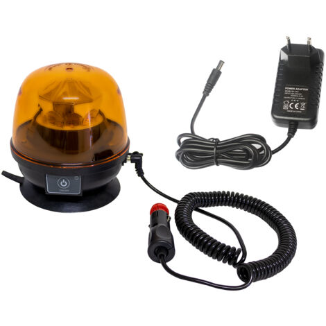 Lampeggiante LED a batteria 12-24V 28W