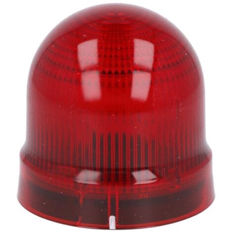 Lampeggiante Lovato rosso a luce fissa attacco ba15D  8LB6EL4