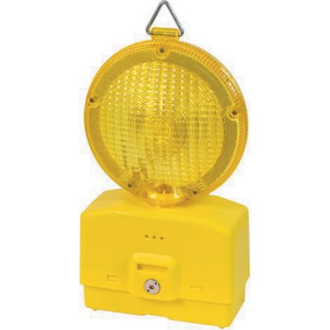 Lampeggiante per cantiere - Luce gialla LED - senza batteria