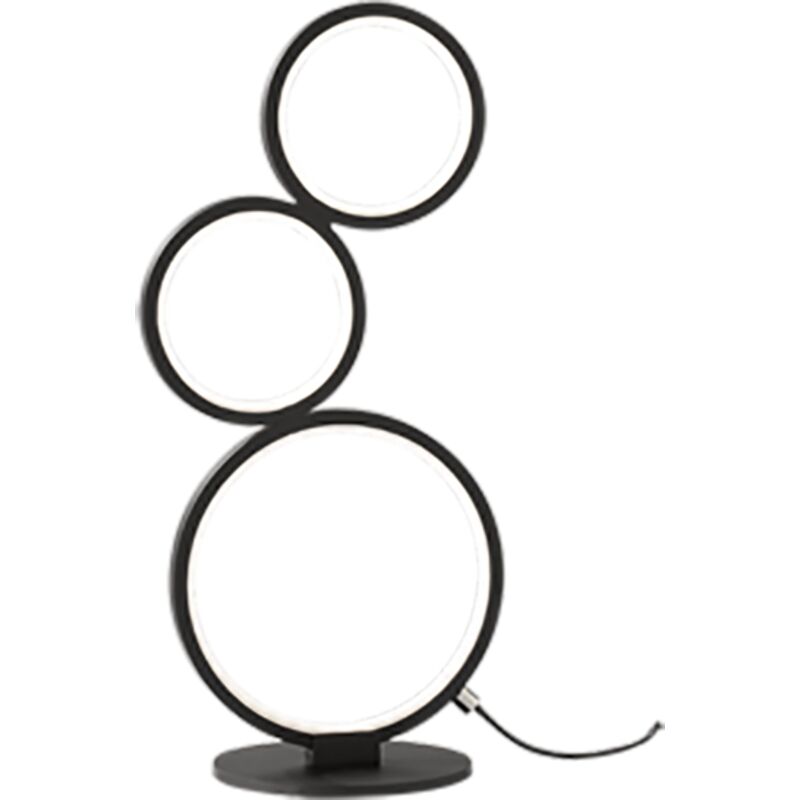 Trio Lighting - Lampe de table led 17w 3000k 1900lm noir mat avec variateur - trio - rondo 37578587 Trio Lighting - Lampe de table led 17w 3000k 1900lm noir mat avec variateur - trio - rondo 37578587