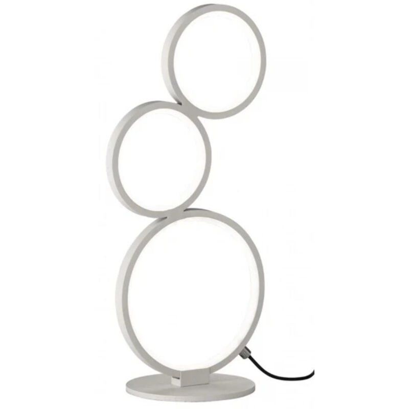 Trio Lighting - Lampe de table design rond - Lumière douce et tamisée