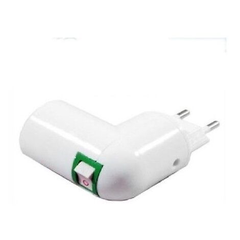 1Pc E27 Sockel Lampe Adapter Led Licht Lampe Lampen Sockel Basis Lampe  Halter Stecker Adapter Auf/Off schalter Weiß – kaufe die besten Produkte im