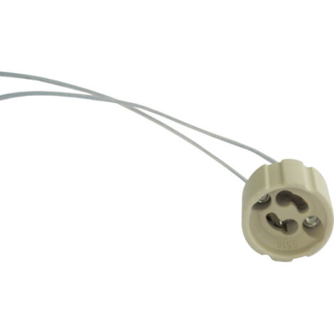 Lampenfassung GU10, 2A, 250V, Kabellänge 145mm