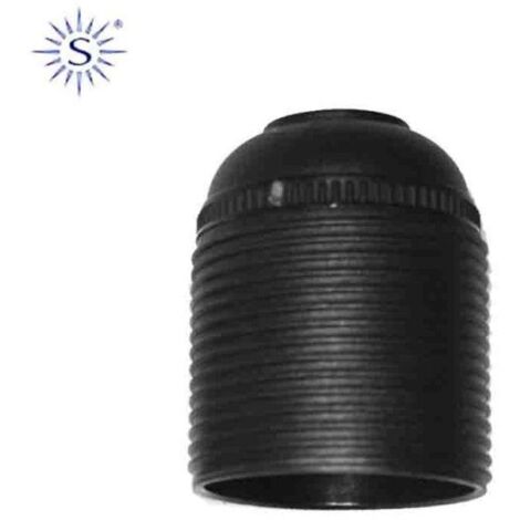 Lampenfassung mit E27-Gewinde, schwarz, zugelassen Solera 6829CRN