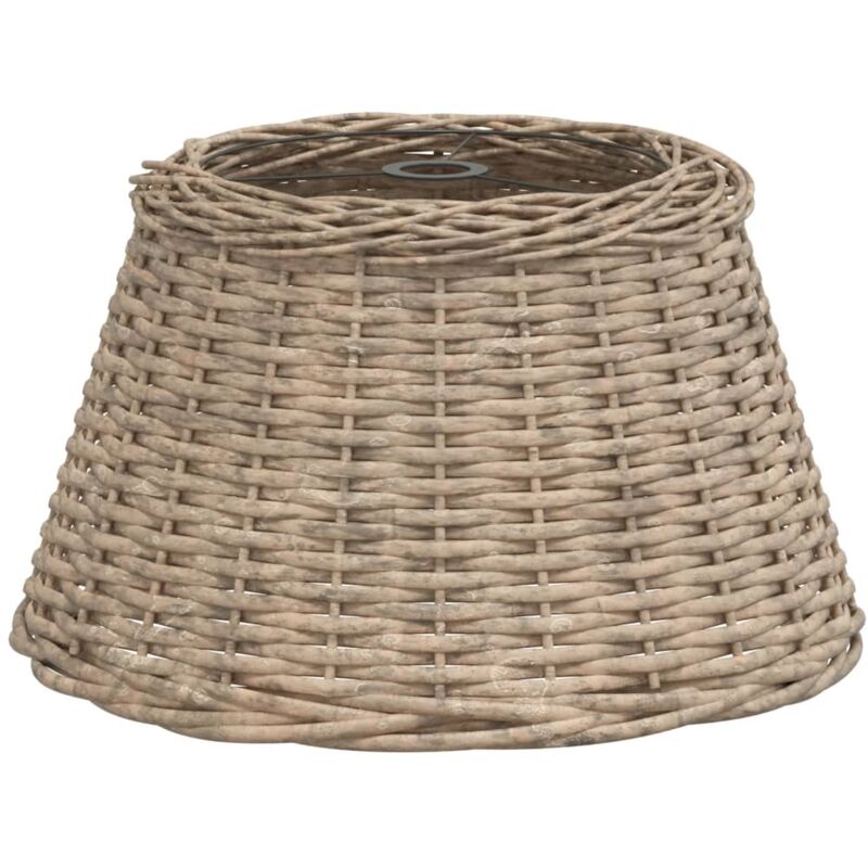 Vidaxl Deckenleuchte Abat-jour Braun Ø50x30 Cm Weide