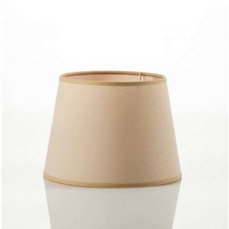 Lampenschirm E14 Ø 19,5 cm Beige Leuchtenschirm