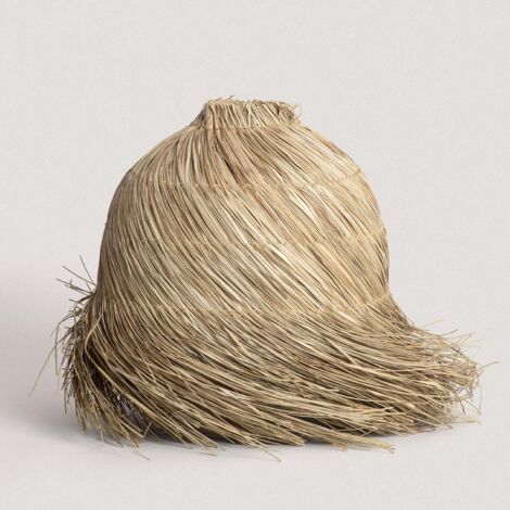 Lampenschirm für Hängeleuchte Rattan Matha ILUZZIA Natürlich