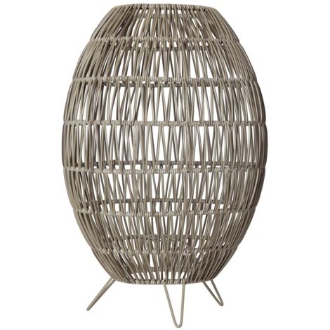 Lampenschirm "Linde", beige, für E27, ca. 30x46 cm
