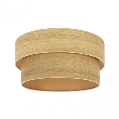 Lampenschirm stehleuchte schirm wohnzimmer smile e27 helles holz 40dx35dx21h