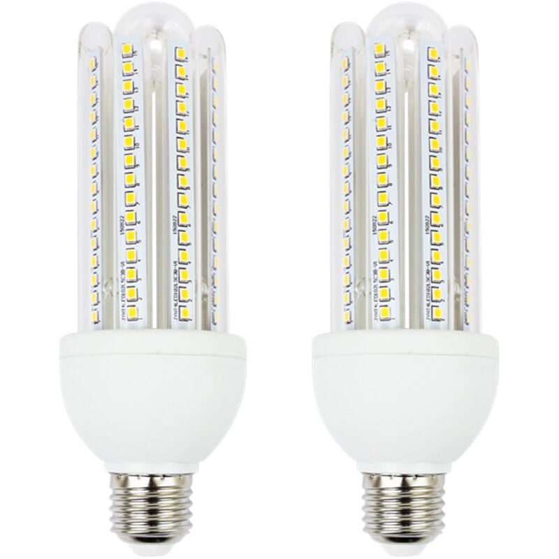 Aigostar - lampes ampoule led 23W lumière froide basse consommation E27 6400 k 2 pièces