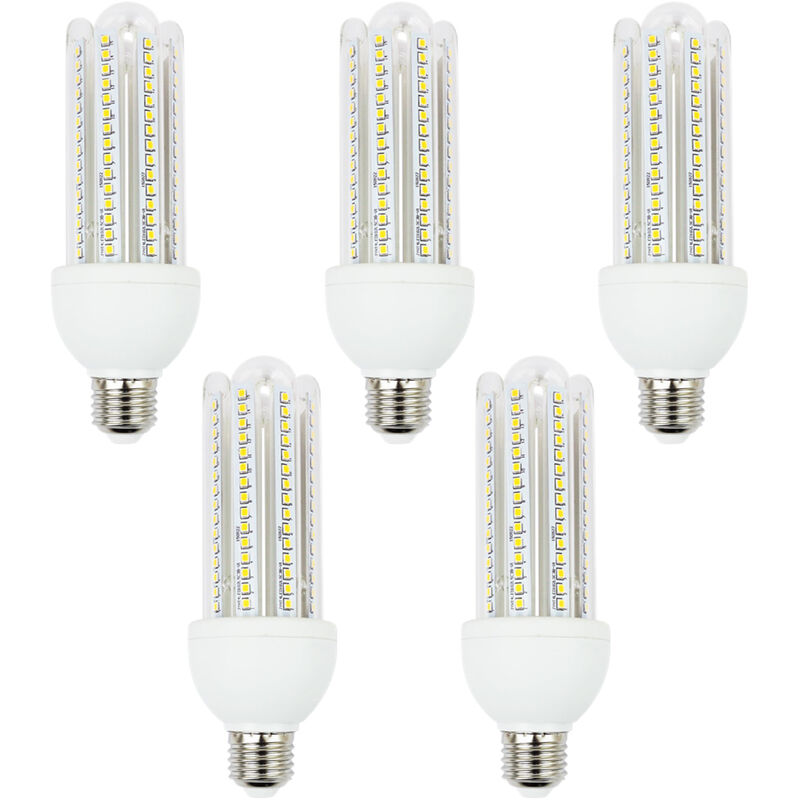 Aigostar - lampes ampoule led 23W lumière froide basse consommation E27 6400 k 5 pièces