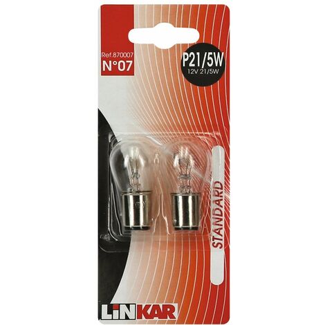 Lampes Automobile Linkar 21 / 5 W - 12 V - Boîte De 2 - Flauraud