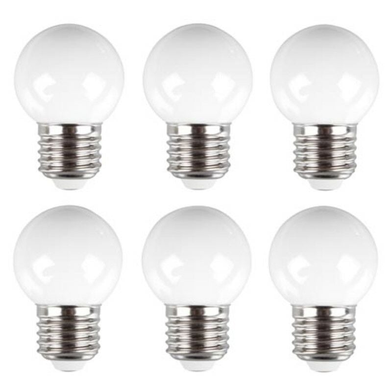 HQ-Power Ampoule led, 0.6 w, 6 pcs, blanc chaud
