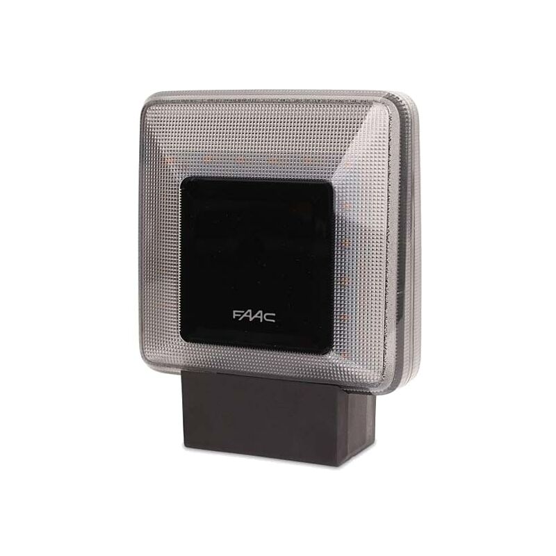 FAAC XLED – Feu clignotant LED 24V/230V pour motorisation de portail - étanche IP54 pour extérieur - 410029