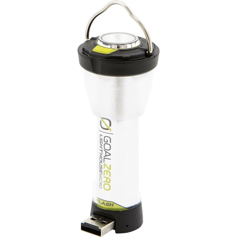 Goal Zero 32005 Lighthouse Micro Flash led Lampe de camping 150 lm à batterie 68 g noir, jaune R189741