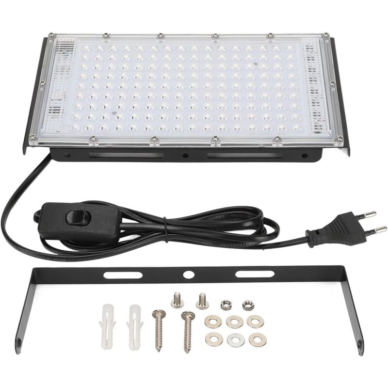 Tonchean - Lampe de croissance led 200 w, étanche IP65, 144 perles lumineuses, éclairage led pour plantes d'intérieur, économie d'énergie, panneau