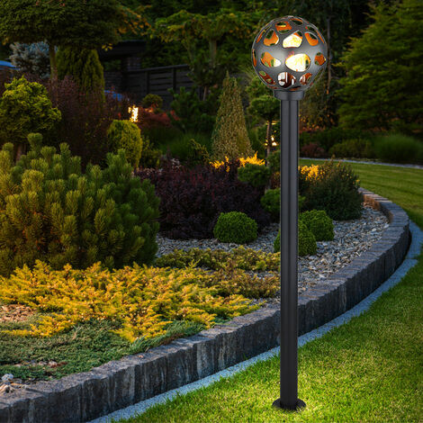 boule lumineuse del luminaire extérieur pierre de granit lampe led 6,5  watts jardin - Achat/Vente applique exterieure pas cher 