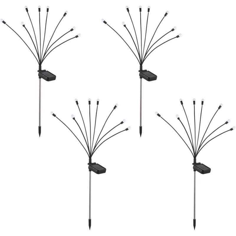 Lifcausal - Lampes de pelouse à énergie solaire, lampe de pelouse, éclairage d'extérieur étanche, éclairage de paysage décoratif, lumières de jardin