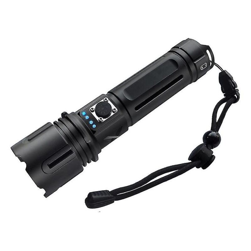 Lampes de poche rechargeables à LED, alimentées par batterie, pour les urgences, le camping et la randonnée