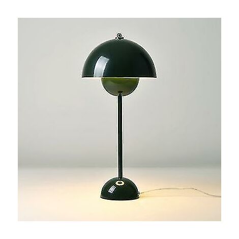 Lampes de table modernes en pot de fleurs en fer pour chambre salon lampes de table de chevet maison étude lampe de bureau E27 luminaires - vert dontodent