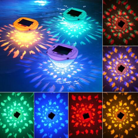 Lampes Flottantes Solaires LED pour Piscine, Étang et Aquarium – Décoration Lumineuse de Fête en Plein Air