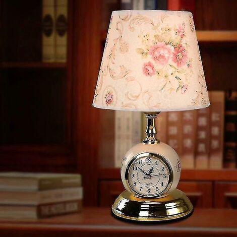 Lampes Horloge Moderne Lampe De Table Nuit