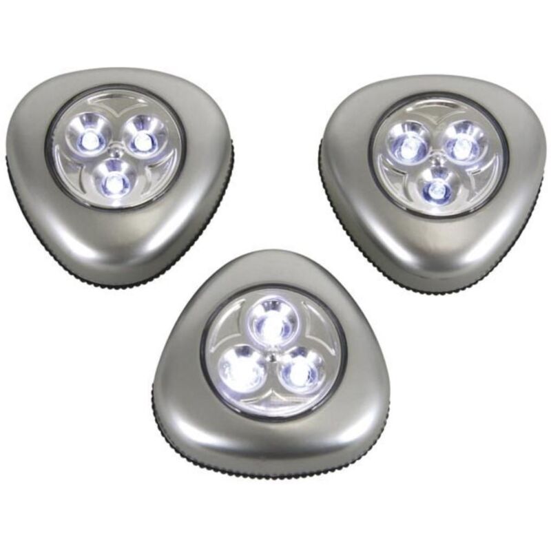 LAMPES LED AUTOADHÉSIVES - 3 pcs LAMPES LED AUTOADHÉSIVES - 3 pcs