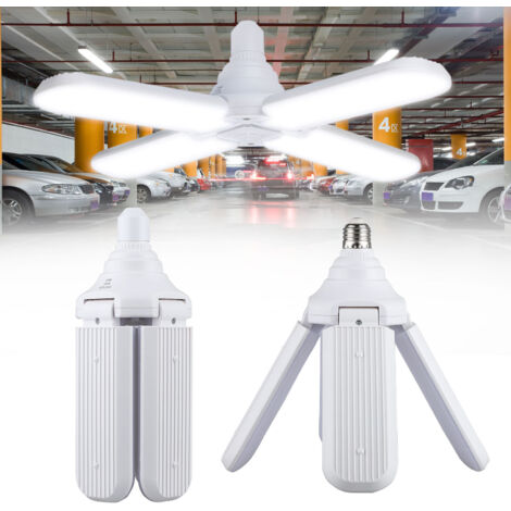 Lampes LED compactes et portables, ultra-lumineuses, pliables, de 45 W, avec un flux lumineux de 3200 lm et un dissipateur thermique creux en fonte d'aluminium.-AquaForge
