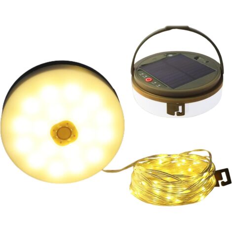 Lampes LED de camping lampes solaires LED multi modes