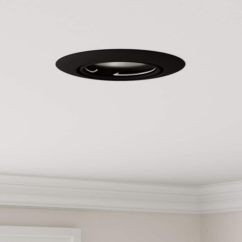 Vidaxl - Spotlights avec des projecteurs 24 pcs Noir 9 x 9 cm Métal