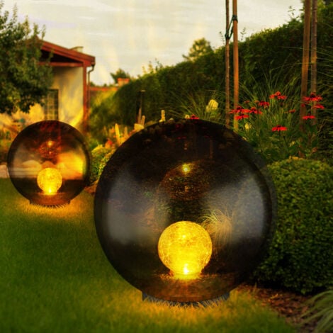 Boule lumineuse extérieure buly 20cm solaire + flottant + rgb - RETIF