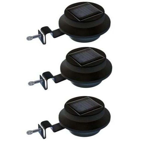 Lampes solaires de gouttière x 3