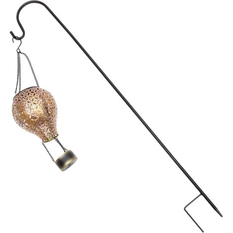 Lampes Solaires Décoratives De Jardin En Métal Ornements Artisanaux