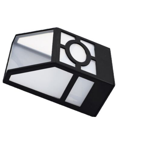Lampes solaires décoratives sans fil pour clôture, porte d'entrée, jardin, terrasse, escaliers, porche, garage