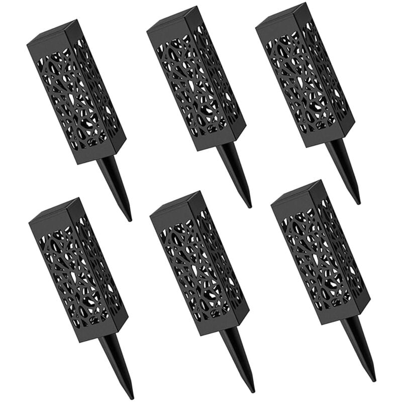 Lampes solaires d'extérieur à led, éclairage d'extérieur étanche, éclairage creux, décoration de jardin, veilleuse pour jardin, cour, allée