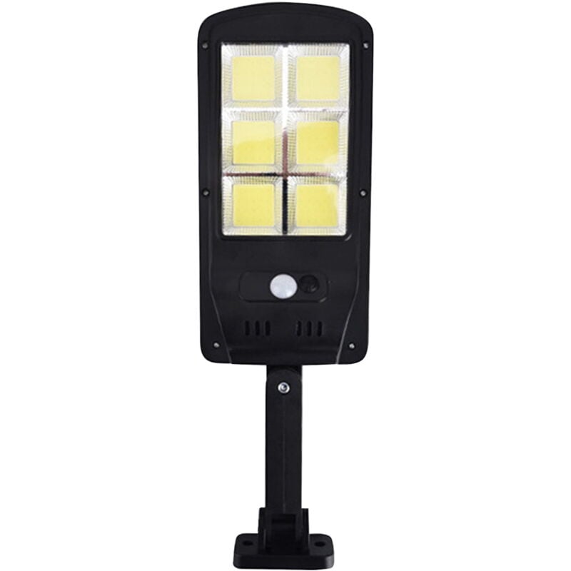 Lampes solaires d'extérieur à led, étanche, avec capteur cob, télécommande, éclairage mural, veilleuse, pour jardin, cour, allée