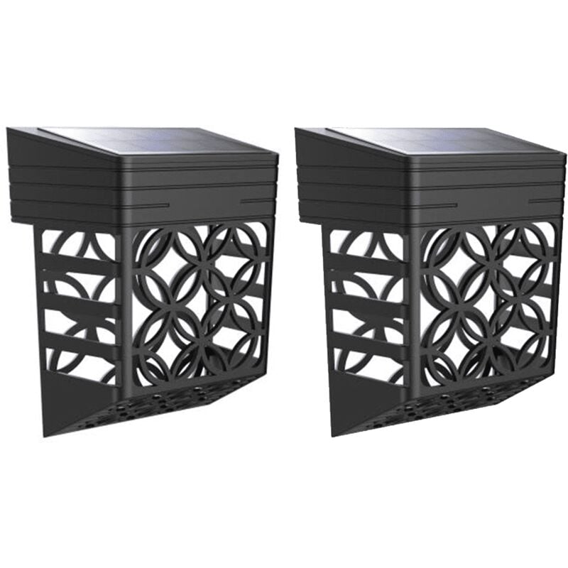 Feiyue - Lampes solaires d'extérieur à led pour éclairage et décoration de jardin, terrasse, cour, pelouse