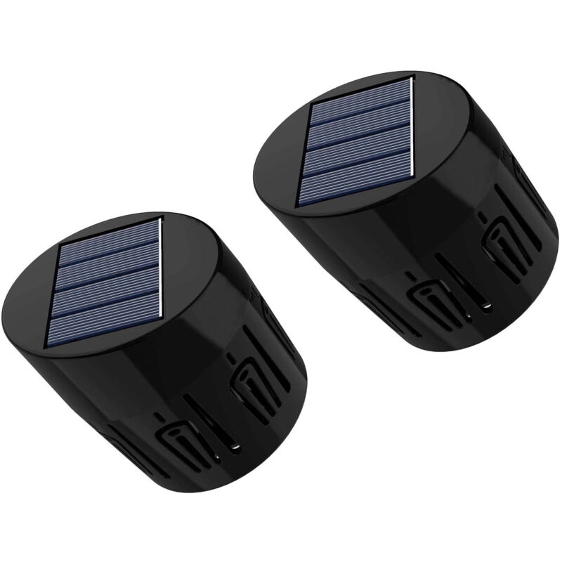 Lampes solaires d'extérieur, éclairage led d'extérieur étanche, lampes murales solaires et ombres, lumières de jardin de cour, lumières led