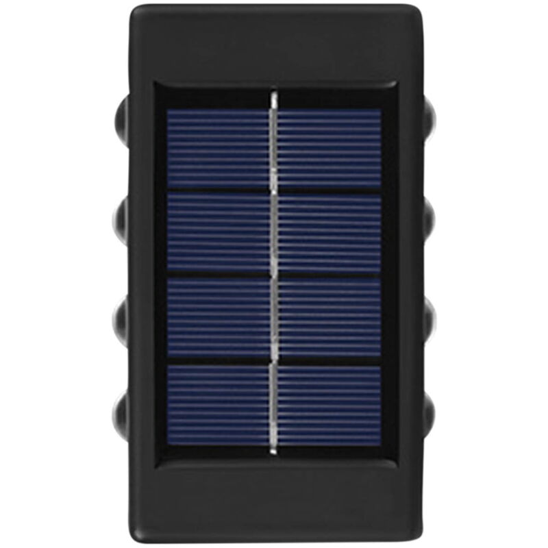 Lampes solaires d'extérieur, éclairage led étanche, 2 pièces, éclairage mural, éclairage de jardin, veilleuse pour jardin, cour, allée
