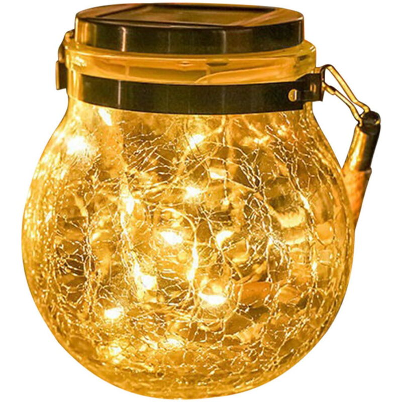 Lampes solaires d'extérieur, lampe led étanche, luminaire décoratif d'extérieur, idéal pour un jardin, une cour, une clôture, un arbre ou un sentier